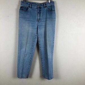 Ralph Lauren Jeans Blue Light Denim Straight Leg Size 10